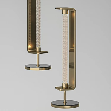 Elegant Stradivari Table Lamp 3D model image 1 