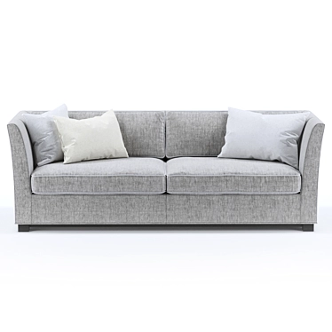 Sleek Cordian 3-4 Seater Sofa 3D model image 1 