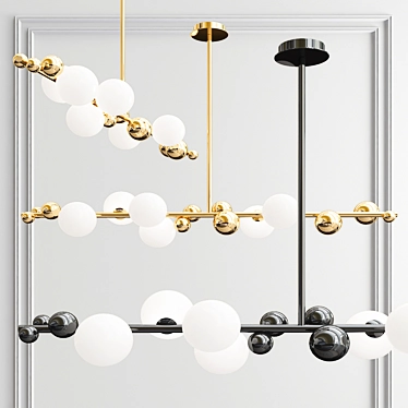 Ultimate Radiance: Lightingest Chandelier 3D model image 1 