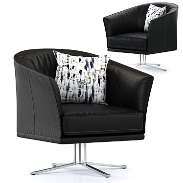 Luxury DS 291-f4 Chair 3D model image 1 