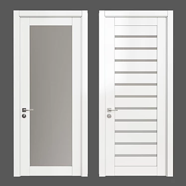 Modern Door Design: Door 11 3D model image 1 
