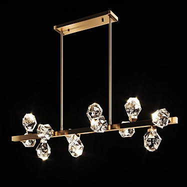 Luxury Crystal Chandelier | Lampatron 3D model image 1 