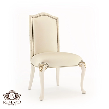 Handcrafted Nicole Chair: Italian Finish & Custom Design 3D model image 1 