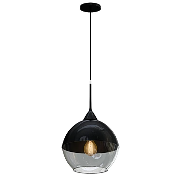 Scandinavian Style Pendant Light 3D model image 1 