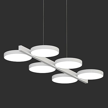 Tavis-Long LED Pendant Light 3D model image 1 