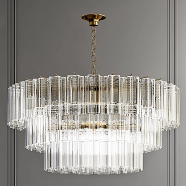 Modern Glace Pendant Light 3D model image 1 