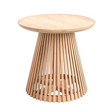 Stylish Ellos Irune Side Table - 50cm 3D model image 1 