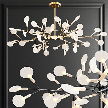 Sparkling Star: Moooi Firefly Chandelier 3D model image 1 