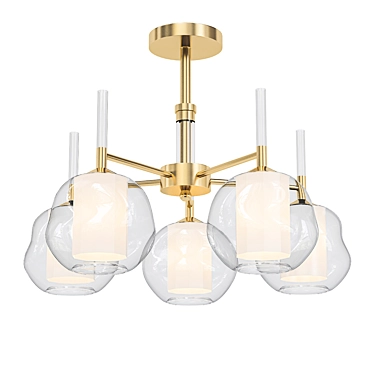 Lumion HAZEL Ceiling Chandelier 3D model image 1 