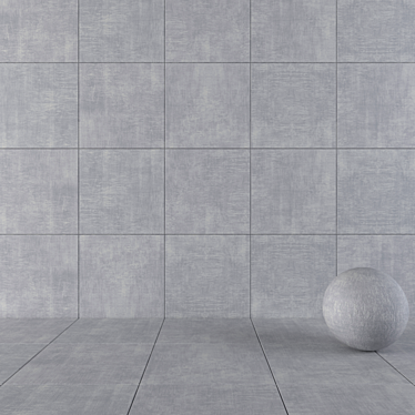 YURTBAY Cayenne Grigio Concrete Tiles 3D model image 1 