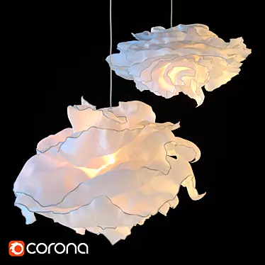 Krusning Lamp: Modern Illumination for Stylish Spaces 3D model image 1 