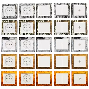 Versatile Switches and Sockets 3D model image 1 