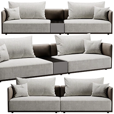 Elan Modular Sofa by Camerich 3D model image 1 