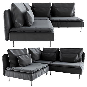 Modular Söderhamn Corner Sofa 3D model image 1 