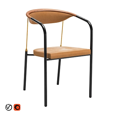 Henrik Tengler Anniversary Chair 3D model image 1 