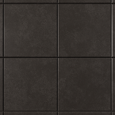 Nord Brown Concrete Wall Tiles 3D model image 1 