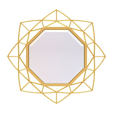 Modern 3D Mirror with Corona Render 3D model image 1 