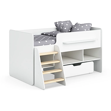 Legenda K06 Modular Children's Bed 3D model image 1 