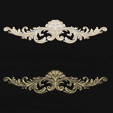 Elegant Decorative Design 3D model image 1 