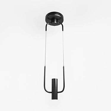 Sleek and Stylish Tapi Tap Pendant Light 3D model image 1 