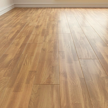 Luxurious Salsa Oak Parquet 3D model image 1 