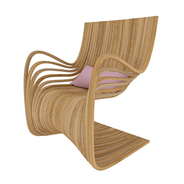 Title: Piegatto PIPO Chair 3D model image 1 