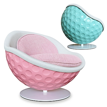 Eagle Golf Ball Chair 3D model image 1 