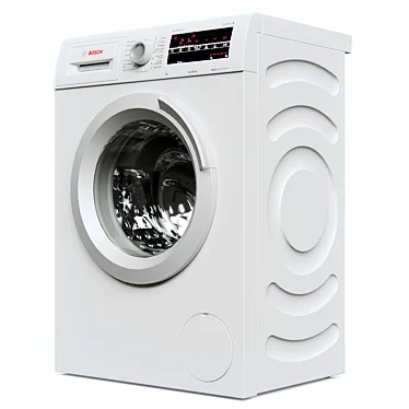 Bosch Serie 6: Slimline Washer (7kg, 1200 RPM) 3D model image 1 