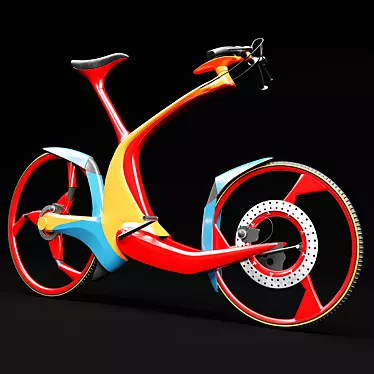 Sleek SRO Bike 3D model image 1 