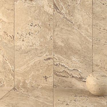 Antico Classico Stone Wall Tiles 3D model image 1 