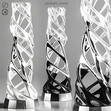 Modern Decorative Set for High-quality Rendering 3D model image 1 