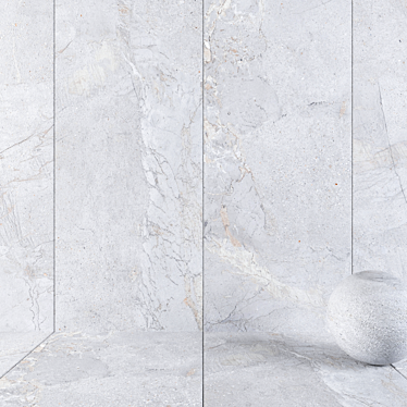 Manhattan Gray Stone Wall Tiles - Multi-Texture, Premium Quality 3D model image 1 