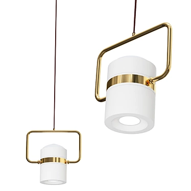 Sleek Elegance: ANTRULIA Pendant Light 3D model image 1 