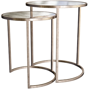 GRI Dome Deco: Elegant and Versatile Accent Tables 3D model image 1 