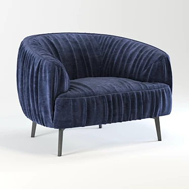 Elegant Minotti Chair: Vray 3D Modeling 3D model image 1 