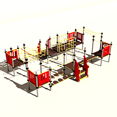 Romana Sports Complex: Ultimate Fun for Kids 3D model image 1 