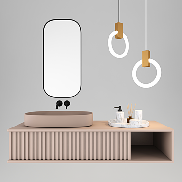 Stylish Bathroom Furniture | 006 3D model image 1 