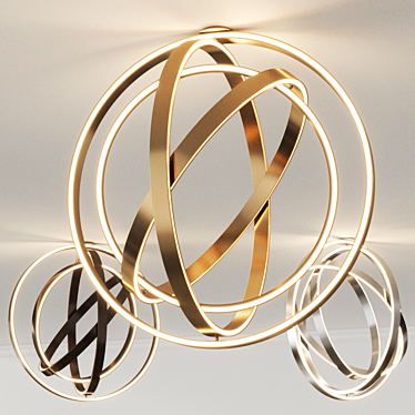 Stunning B612 Ceiling Lamp 3D model image 1 