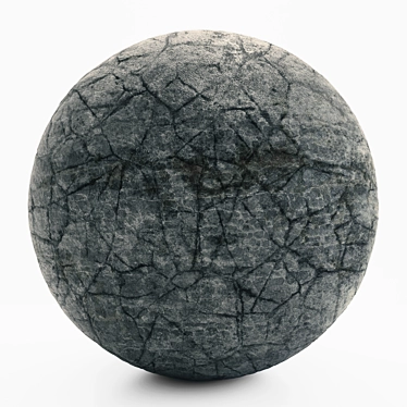 Black Rock VRAY 4K Texture 3D model image 1 