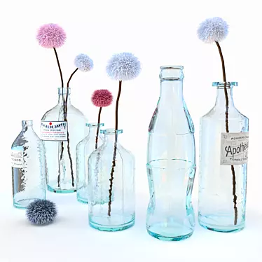 pharmacy bottle set