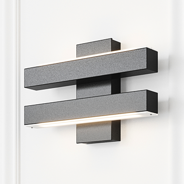 Elegant Wall Sconce Artys 3D model image 1 