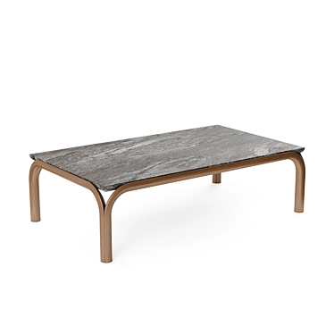 Bruno M_d Maua Coffee Table: Elegant and Functional 3D model image 1 