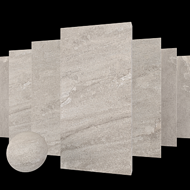 Santorini Beige Stone Set - Stunning Multi-texture Collection! 3D model image 1 