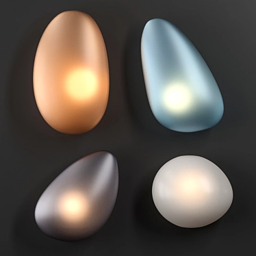 Elegant Lindis Wall Light by Lampatron 3D model image 1 