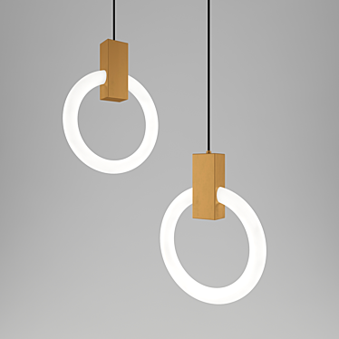 Illuminate with Elegance | LED Ring 3D model image 1 