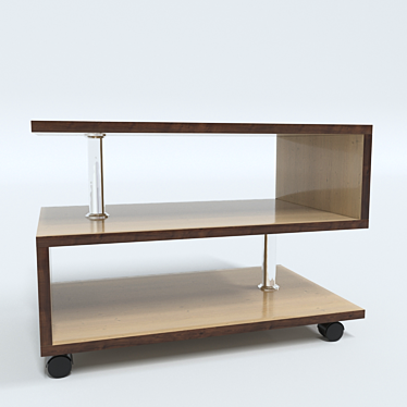 Modern Coffee Table "Vega" | Sleek Design 3D model image 1 