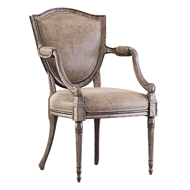 Timeless Elegance: Classic Dining Chair 3D model image 1 