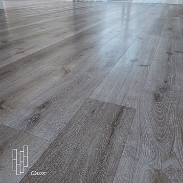 Knoxville Oak Flooring: High Quality, Designer Texture 3D model image 1 