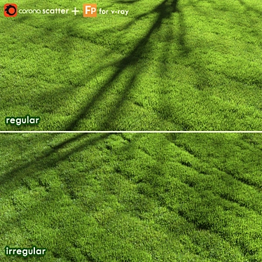 Premium Turf - Lush Lawn Grass 3D model image 1 