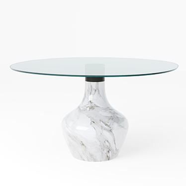 Bolando Table: Sleek Design, Perfect for any Space 3D model image 1 